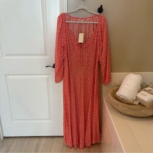 Doen Floral Midi Dress